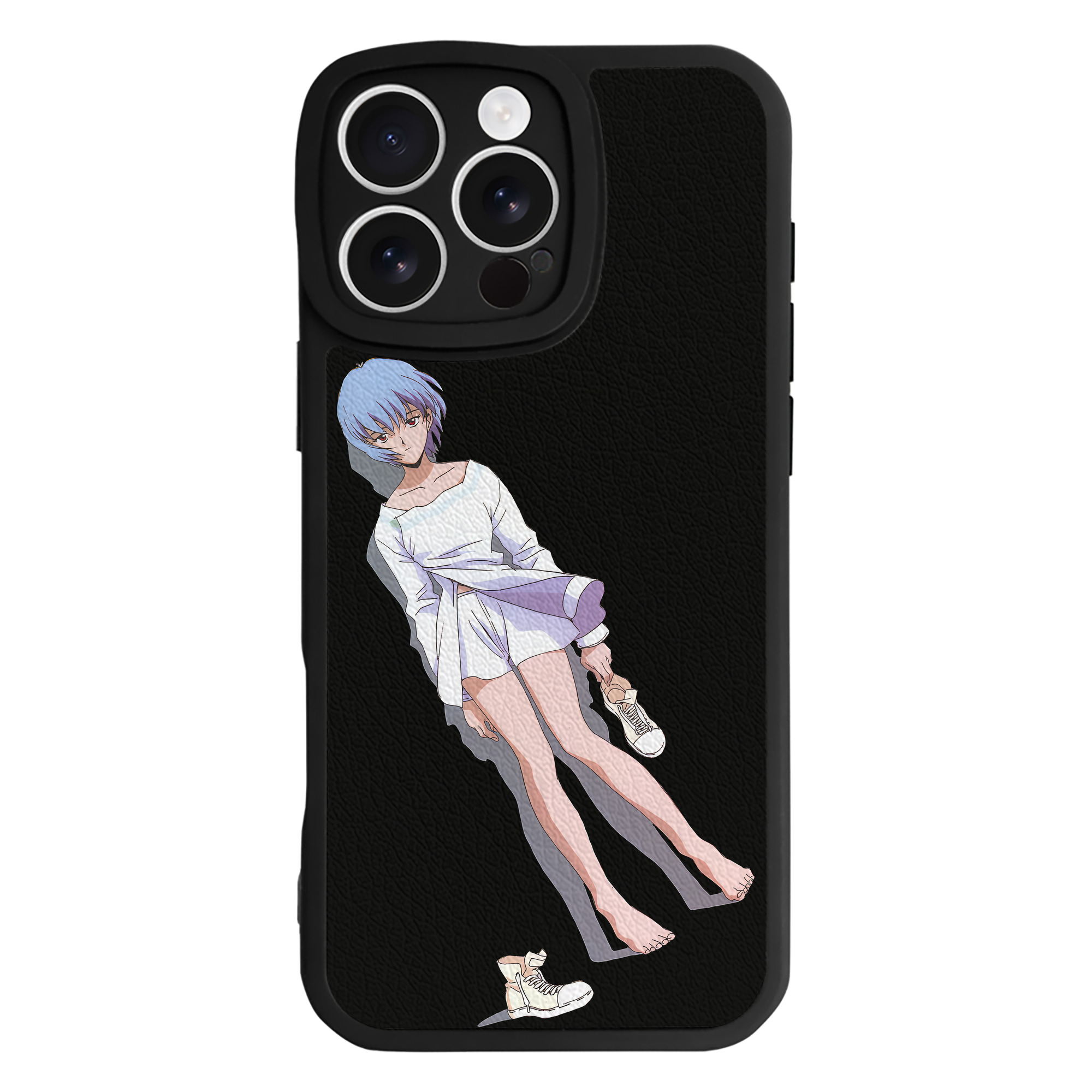 （画像用） EVA 新世紀エヴァンゲリオン 【iPhone 16シリーズ対応】シリコンスマホケース（レザー調） 材質：シリコン